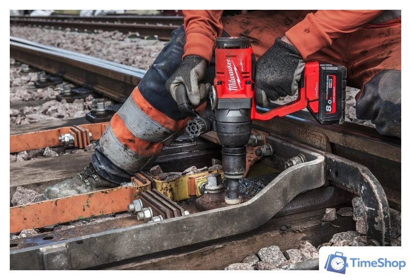 Гайковерт Milwaukee M18 ONEFHIWF1-802X 4933499254 (с 2-мя АКБ, кейс) - Изображение №6 — Интернет-магазин Time-Shop