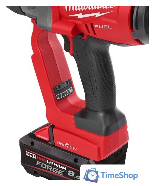 Гайковерт Milwaukee M18 ONEFHIWF1-802X 4933499254 (с 2-мя АКБ, кейс) - Изображение №3 — Интернет-магазин Time-Shop