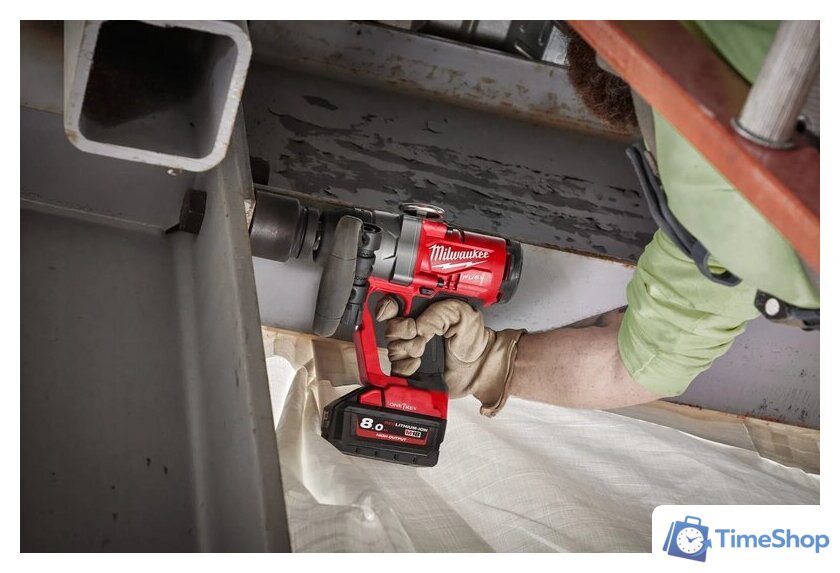 Гайковерт Milwaukee M18 ONEFHIWF1-802X 4933499254 (с 2-мя АКБ, кейс) - Изображение №9 — Интернет-магазин Time-Shop