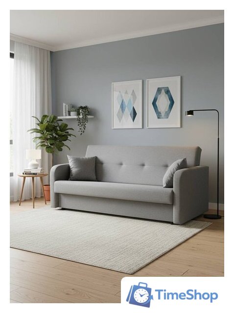 Диван Sundays Home Надежда (рогожка светло-серая) - Изображение №6 — Интернет-магазин Time-Shop