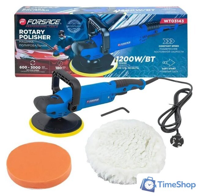 Полировальная машина FORSAGE F-WT03143 - Изображение №1 — Интернет-магазин Time-Shop