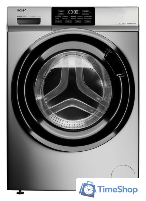 Стиральная машина Haier HW60-BP12919BS - Изображение №1 — Интернет-магазин Time-Shop