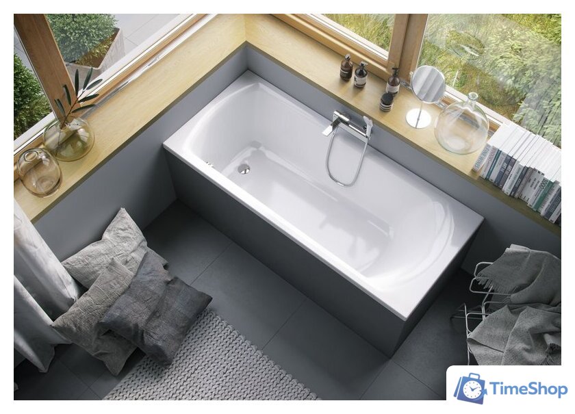 Ванна Excellent Lamia 160x75 с ножками - Изображение №2 — Интернет-магазин Time-Shop