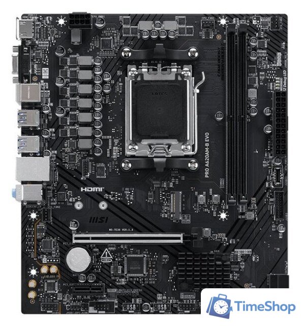 Материнская плата MSI Pro A620AM-B EVO - Изображение №1 — Интернет-магазин Time-Shop