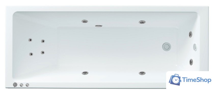 Ванна Triton Аура 170x70 Стандарт Flat (с гидромассажем) - Изображение №1 — Интернет-магазин Time-Shop
