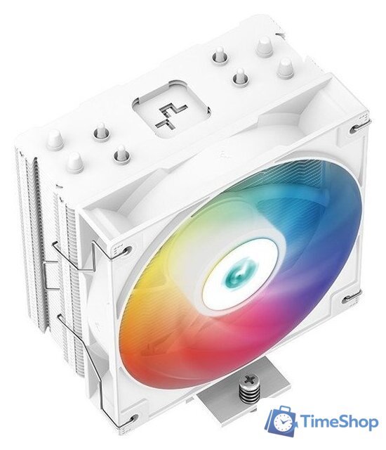 Кулер для процессора DeepCool AG400 WH ARGB R-AG400-WHANMC-G-2 - Изображение №3 — Интернет-магазин Time-Shop