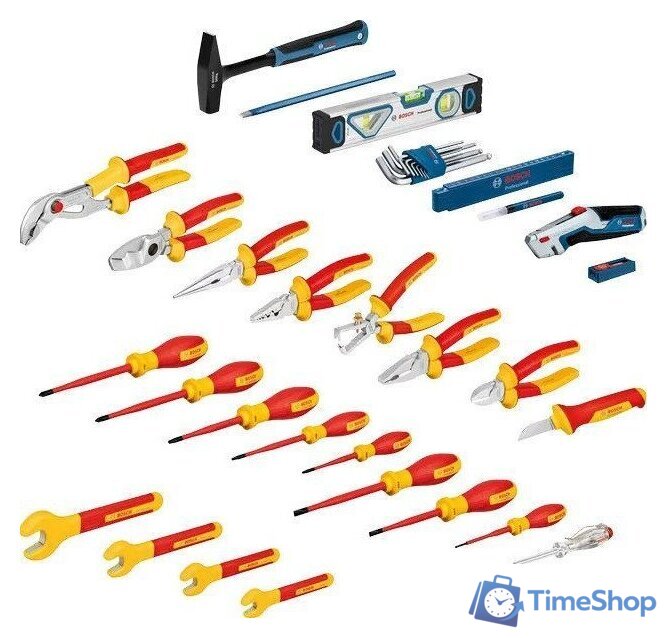 Набор домашнего мастера Bosch 1600A02NG4 (37 предметов) - Изображение №1 — Интернет-магазин Time-Shop