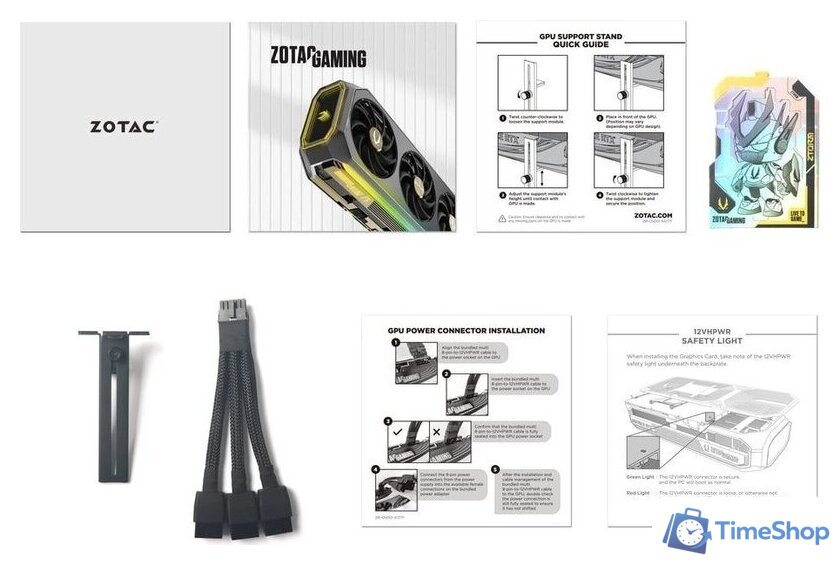 Видеокарта ZOTAC Gaming GeForce RTX 5080 Solid Core ZT-B50800D2-10P - Изображение №7 — Интернет-магазин Time-Shop