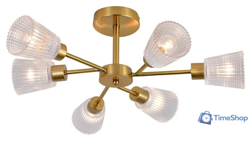 Припотолочная люстра Escada 150002/6R ES0000031 (Copper) - Изображение №1 — Интернет-магазин Time-Shop