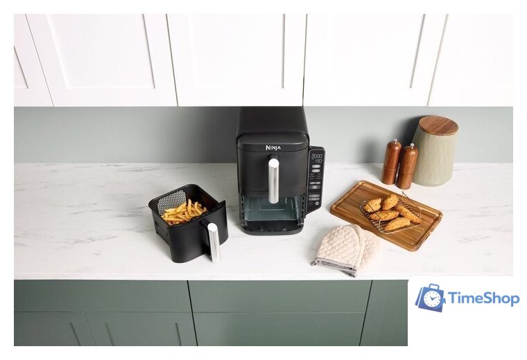 Аэрогриль (аэрофритюрница) Ninja Foodi Double Stack SL300UK - Изображение №14 — Интернет-магазин Time-Shop