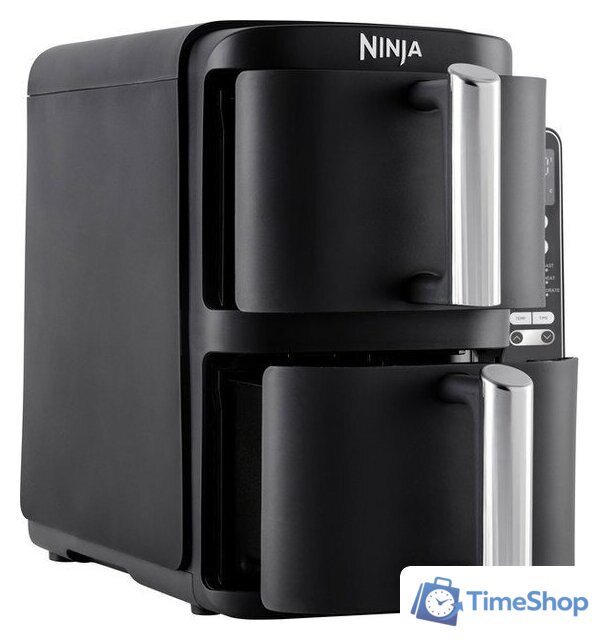 Аэрогриль (аэрофритюрница) Ninja Foodi Double Stack SL300UK - Изображение №5 — Интернет-магазин Time-Shop