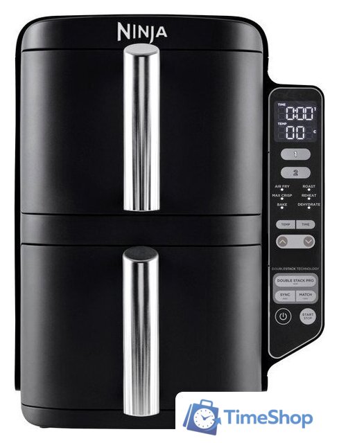 Аэрогриль (аэрофритюрница) Ninja Foodi Double Stack SL300UK - Изображение №1 — Интернет-магазин Time-Shop