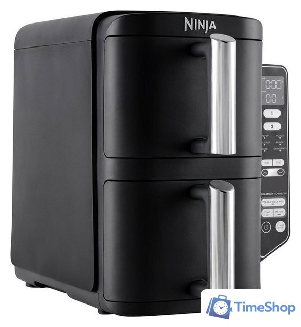 Аэрогриль (аэрофритюрница) Ninja Foodi Double Stack SL300UK - Изображение №4 — Интернет-магазин Time-Shop