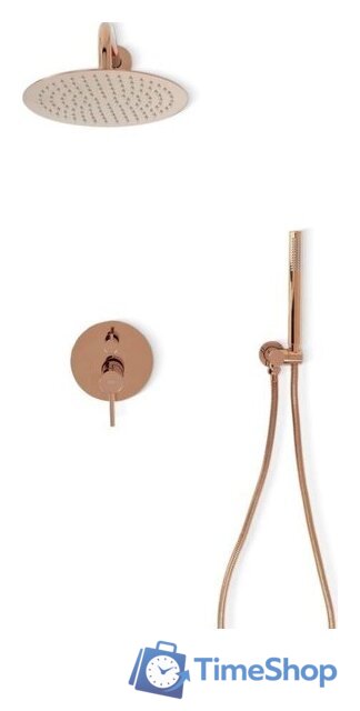 Душевая система  Rea Lungo REA-P4111 (розовое золото) - Изображение №4 — Интернет-магазин Time-Shop