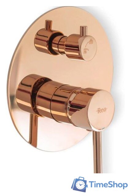 Душевая система  Rea Lungo REA-P4111 (розовое золото) - Изображение №2 — Интернет-магазин Time-Shop
