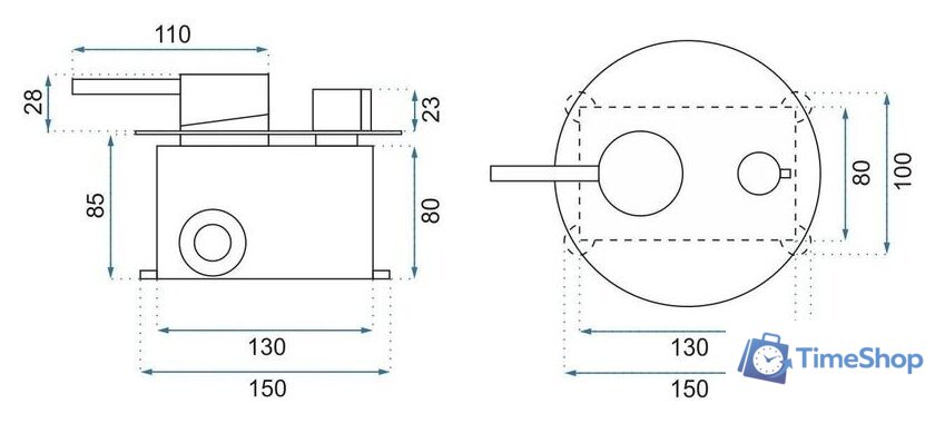 Душевая система  Rea Lungo REA-P4111 (розовое золото) - Изображение №10 — Интернет-магазин Time-Shop