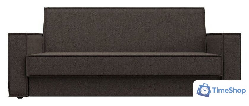 Диван Лига диванов Куба книжка 122058 (рогожка амур коричневый) - Изображение №2 — Интернет-магазин Time-Shop