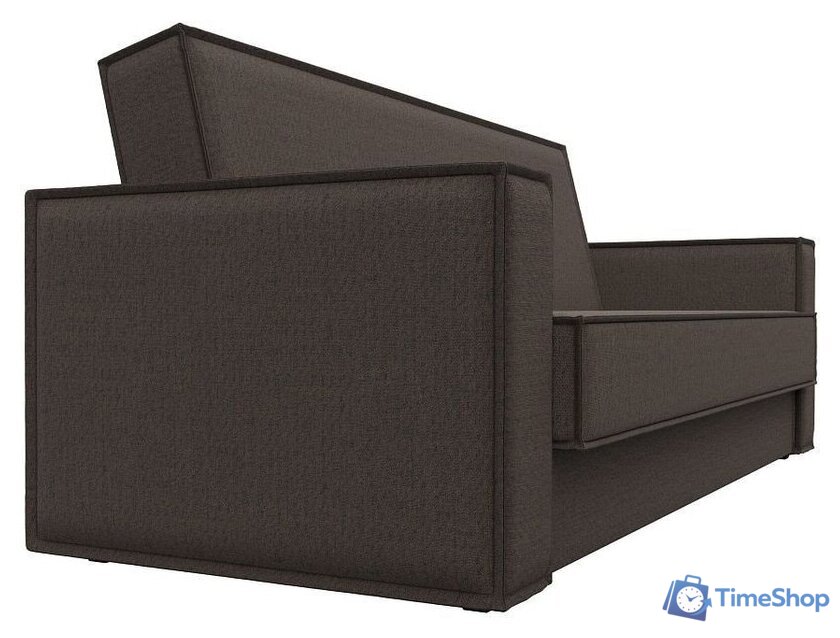 Диван Лига диванов Куба книжка 122058 (рогожка амур коричневый) - Изображение №4 — Интернет-магазин Time-Shop