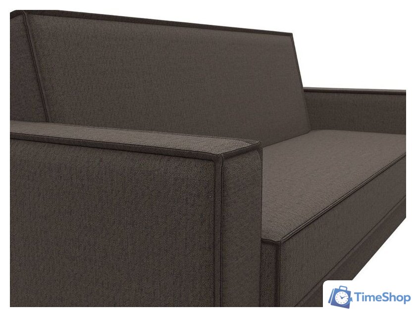 Диван Лига диванов Куба книжка 122058 (рогожка амур коричневый) - Изображение №5 — Интернет-магазин Time-Shop