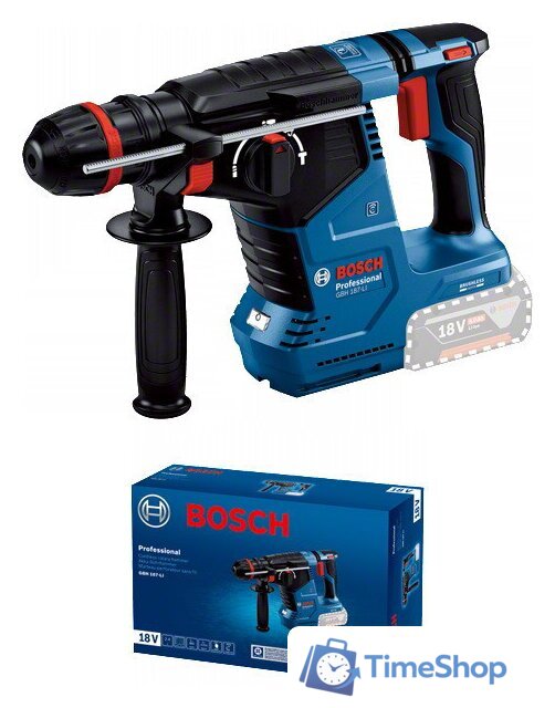 Перфоратор Bosch GBH 187-LI Professional 0611923120 (без АКБ) - Изображение №1 — Интернет-магазин Time-Shop