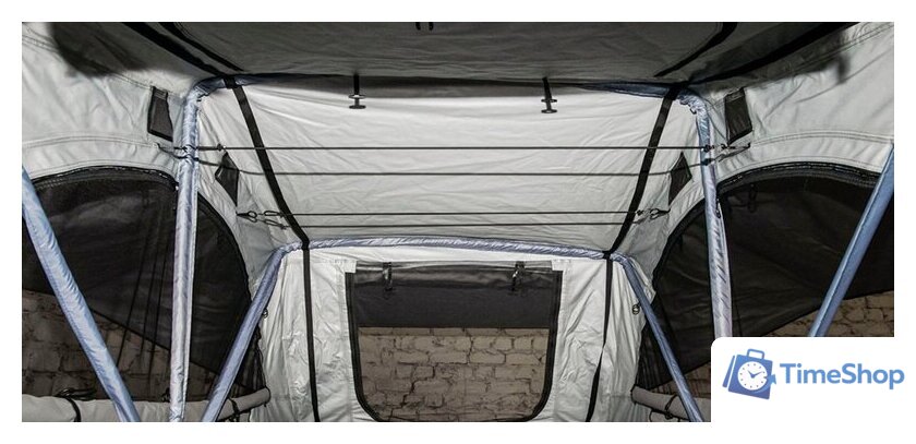 Автомобильная палатка РИФ Soft RT02-140 Pro RIFRT0212080201 (серый) - Изображение №2 — Интернет-магазин Time-Shop