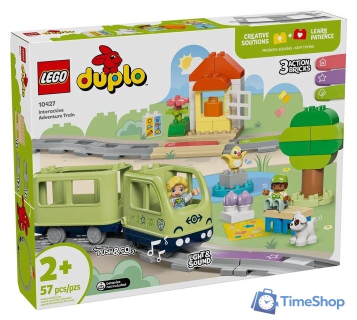 Конструктор LEGO Duplo 10427 Интерактивный поезд приключений - Изображение №1 — Интернет-магазин Time-Shop