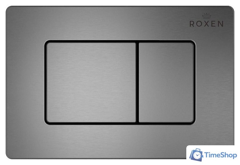 Унитаз подвесной Roxen Vine Tornado в комплекте с инсталляцией StounFix Dual Fresh 6 в 1 979021 (кнопка: оружейная сталь/металл) - Изображение №2 — Интернет-магазин Time-Shop