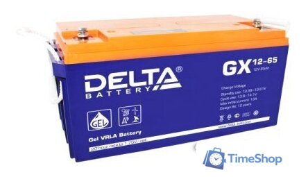 Аккумулятор для ИБП Delta GX 12-65 (12В/65 А·ч) - Изображение №1 — Интернет-магазин Time-Shop
