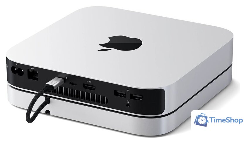 Док-станция Satechi Stand & Hub For Mac Mini / Studio With NVMe SSD Enclosure ST-GMMSHS - Изображение №4 — Интернет-магазин Time-Shop