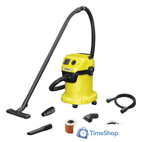 Пылесос Karcher WD 3 P V-17/4/20 1.628-175.0 - Изображение №1 — Интернет-магазин Time-Shop