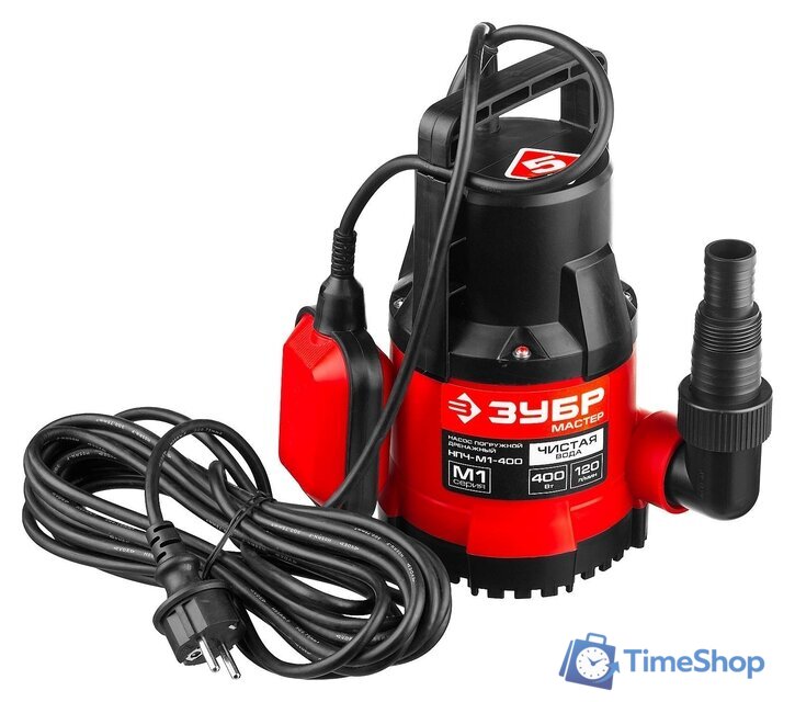 Дренажный насос Зубр Мастер НПЧ-М1-400 - Изображение №5 — Интернет-магазин Time-Shop