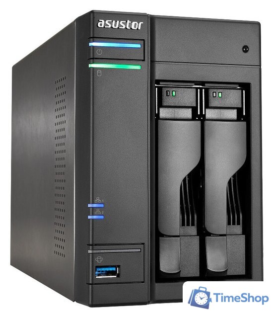 Сетевой накопитель ASUSTOR Lockerstor 2 Gen2 AS6702T - Изображение №1 — Интернет-магазин Time-Shop