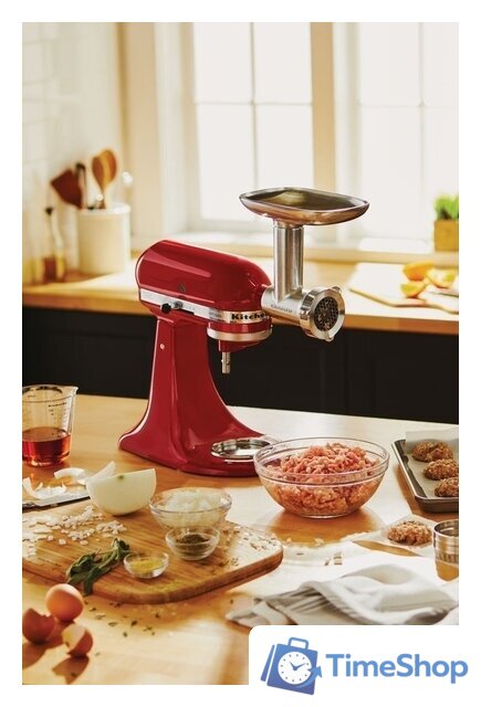 Насадка-мясорубка KitchenAid 5KSMMGA - Изображение №5 — Интернет-магазин Time-Shop
