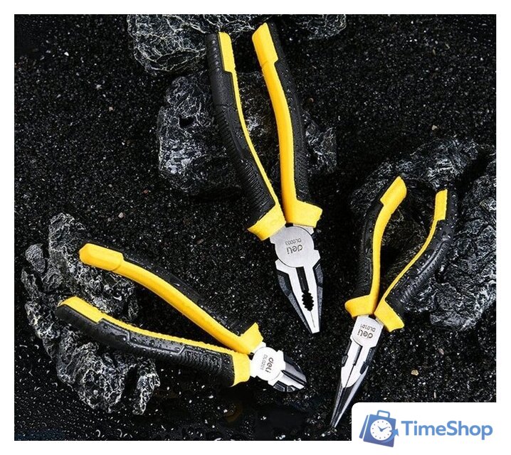 Набор пассатижей Deli DL0003-3 (3 предмета) - Изображение №8 — Интернет-магазин Time-Shop