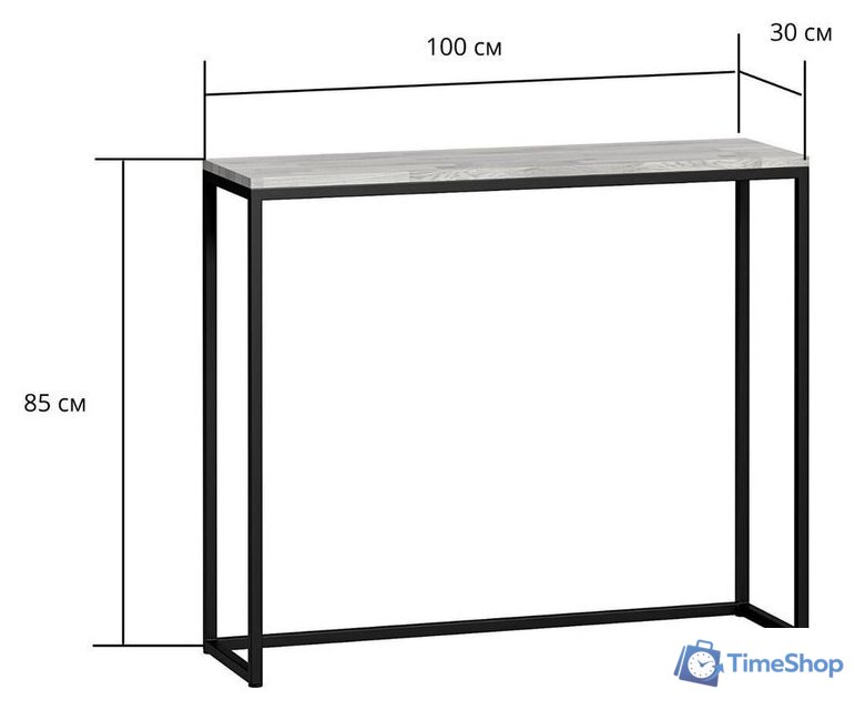 Консольный стол LoftyHome Мальборк 1627984 (мрамор сноу/золото) - Изображение №5 — Интернет-магазин Time-Shop