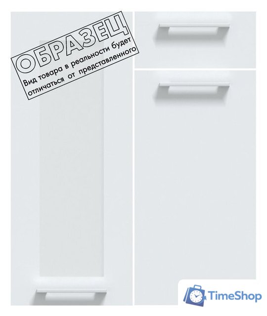 Готовая кухня Интерлиния Мила Gloss 1.68x3.0 правая (керамика/керамика/травертин серый) - Изображение №4 — Интернет-магазин Time-Shop