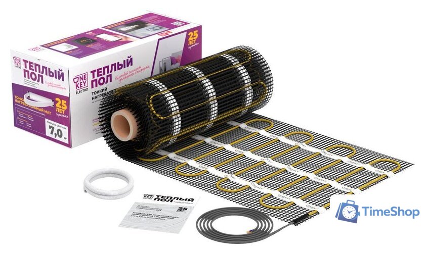 Нагревательный мат OneKeyElectro OKE-600-4.00 2284478 - Изображение №1 — Интернет-магазин Time-Shop