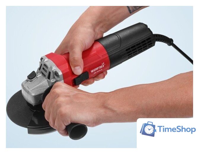 Угловая шлифмашина Wortex LX AG 1213-5 1335895 - Изображение №6 — Интернет-магазин Time-Shop