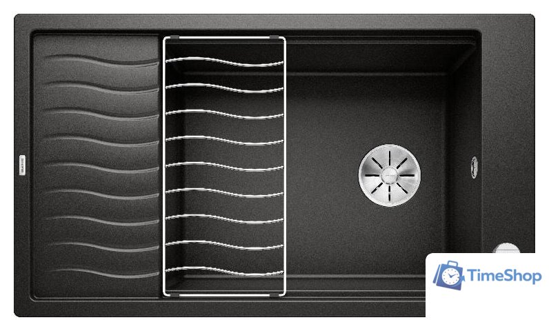 Кухонная мойка Blanco Elon XL 8 S 525885 (черный) - Изображение №1 — Интернет-магазин Time-Shop