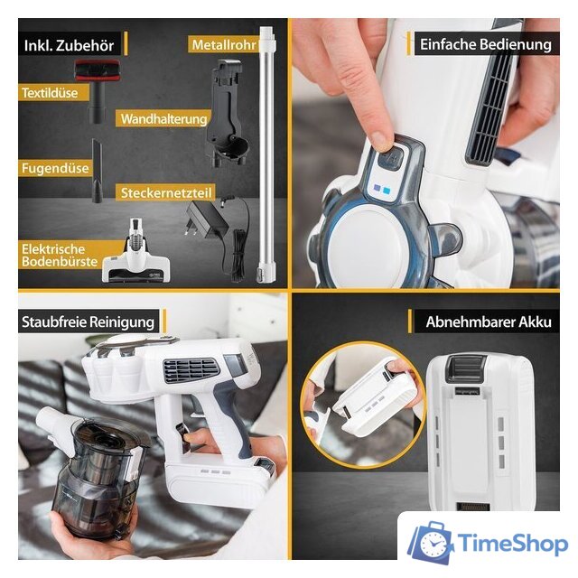 Пылесос First FA-5541-4-GR - Изображение №5 — Интернет-магазин Time-Shop