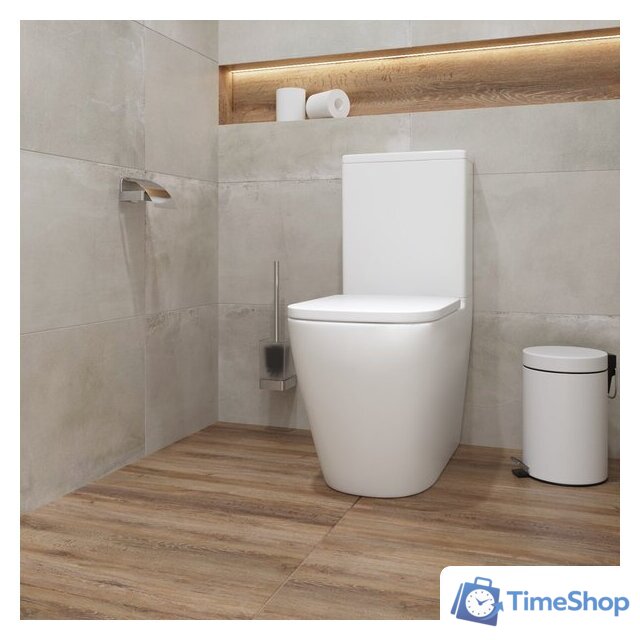 Унитаз напольный Lauter Vortex 2110012VF + гигиенический душ Tera 21GN9011CH - Изображение №20 — Интернет-магазин Time-Shop