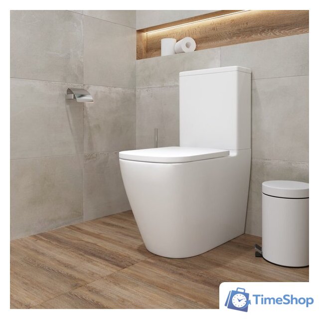 Унитаз напольный Lauter Vortex 2110012VF + гигиенический душ Tera 21GN9011CH - Изображение №17 — Интернет-магазин Time-Shop