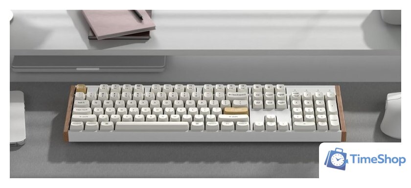Клавиатура Keychron K10 HE Special Edition White K10H-Q1 (Nebula Magnetic, нет кириллицы) - Изображение №2 — Интернет-магазин Time-Shop