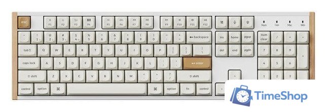 Клавиатура Keychron K10 HE Special Edition White K10H-Q1 (Nebula Magnetic, нет кириллицы) - Изображение №1 — Интернет-магазин Time-Shop