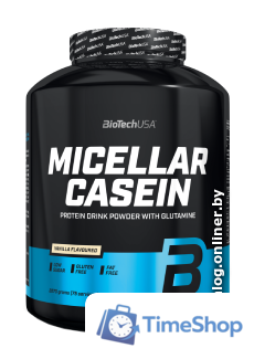 Казеин (мицеллярный) BioTech USA Micellar Casein (908г, клубника) - Изображение №1 — Интернет-магазин Time-Shop