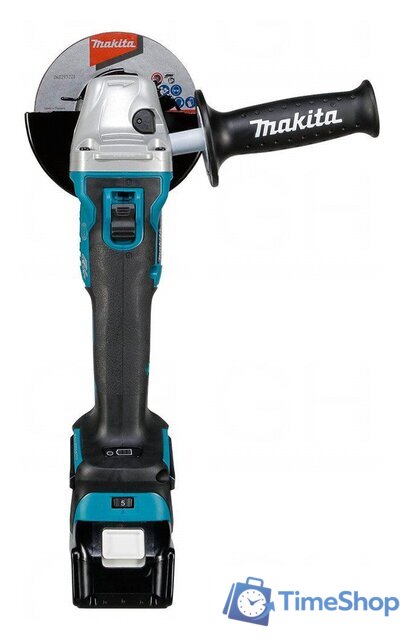 Угловая шлифмашина Makita DGA513RTJ (с 2-мя АКБ) - Изображение №3 — Интернет-магазин Time-Shop