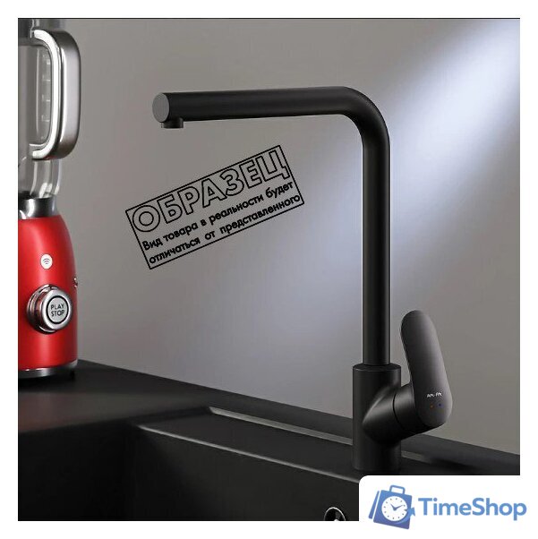 Кухонная мойка Berge BR-5750 + смеситель AM.PM Like Like F8005022 (черный) - Изображение №3 — Интернет-магазин Time-Shop