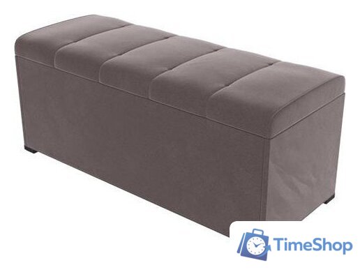 Банкетка Mio Tesoro Соната (велюр кофейный) - Изображение №1 — Интернет-магазин Time-Shop