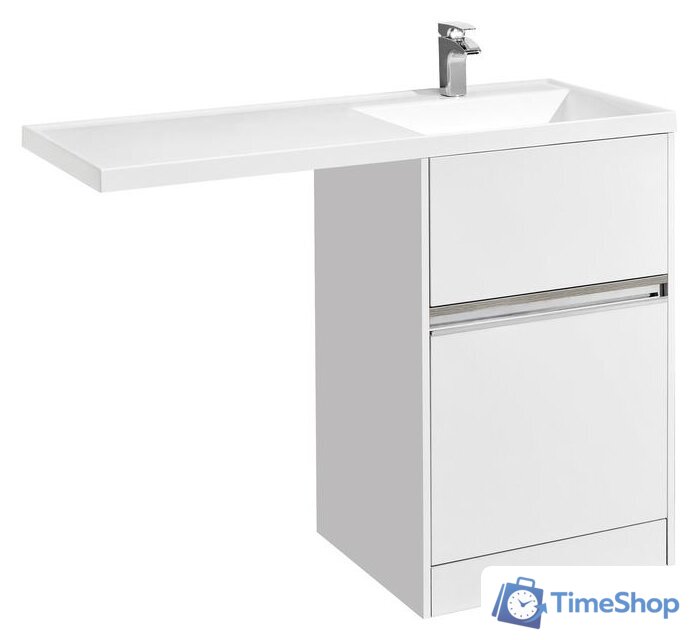  Акватон Тумба под умывальник Лондри 60 1A235901LH010 (белый) - Изображение №1 — Интернет-магазин Time-Shop