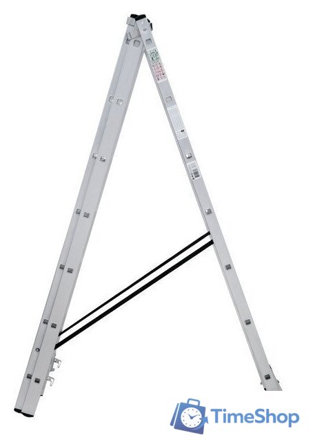 Лестница-стремянка Новая высота NV 123 алюминиевая трёхсекционная 3x8 ступеней - Изображение №8 — Интернет-магазин Time-Shop